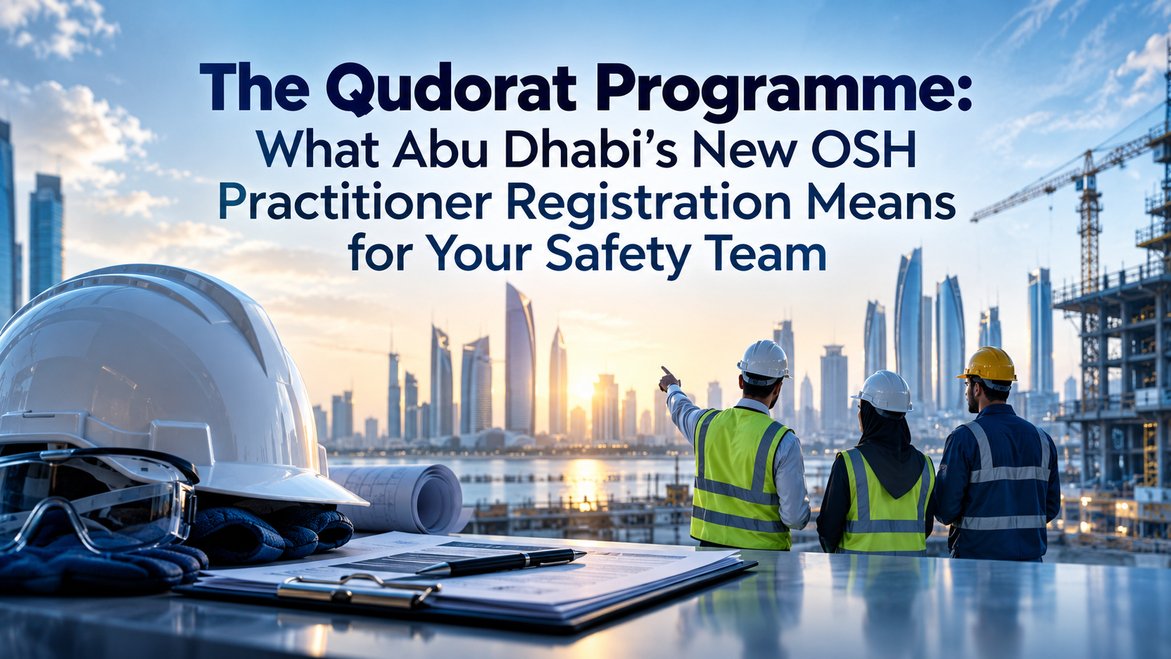 The Qudorat Programme: What Abu Dhabi's New OSH Practitioner Registration Means for Your Safety Team